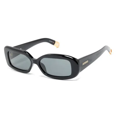 Jacquemus Sunglasses In Black