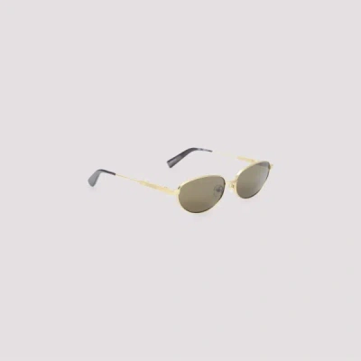 Jacquemus Eyewear Les Lunettes Alba Sunglasses Unica In Gold