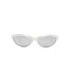Jacquemus Curvo Cat-eye Sunglasses In Neutral