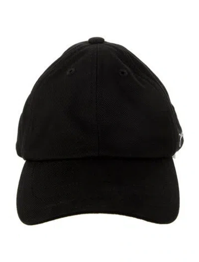 Pre-owned Jacquemus Fabric Baseball Cap In Black