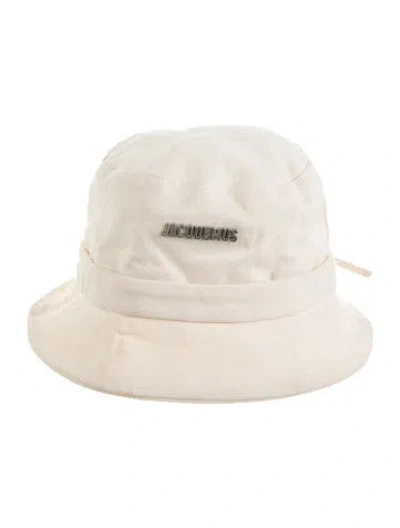 Pre-owned Jacquemus Fabric Bucket Hat In Neutral