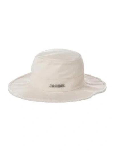 Pre-owned Jacquemus Fabric Bucket Hat In Neutral