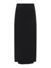 Jacquemus Knee Length And Midi Skirt In Black