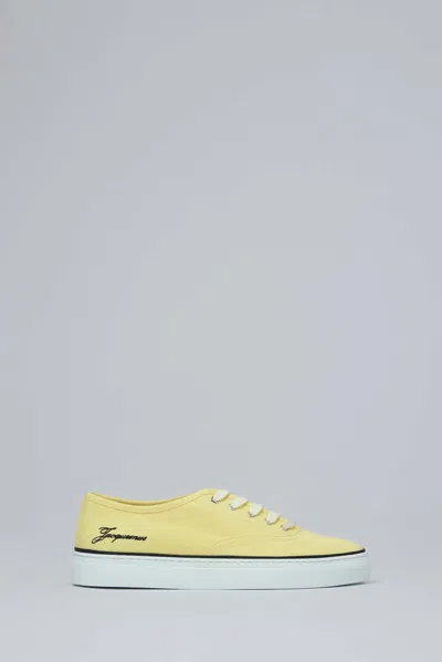 Jacquemus Fefe Lace-up Sneakers In Multi