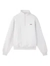 Jacquemus Half-zip Sweatshirt In White