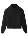Jacquemus The Feltro Bomber Jacket In Black