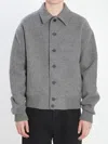 Jacquemus Long Sleeve Casual Jacket In Gray