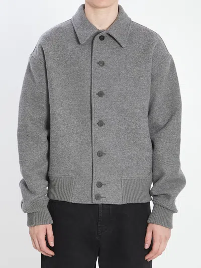 JACQUEMUS FELTRO BOMBER JACKET
