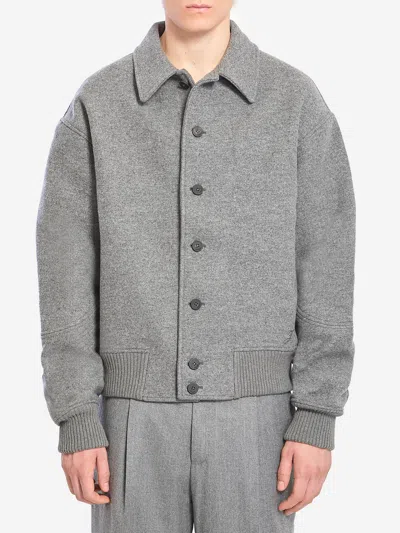 JACQUEMUS FELTRO BOMBER JACKET