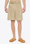 Jacquemus Pleated Shorts