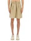 Jacquemus Wool Canvas Fernando Shorts