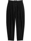 Jacquemus Le Pantalon Fernando Wool Pants In Black