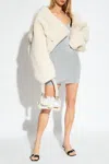 Jacquemus ‘fiesta' Glitter Dress In Silver