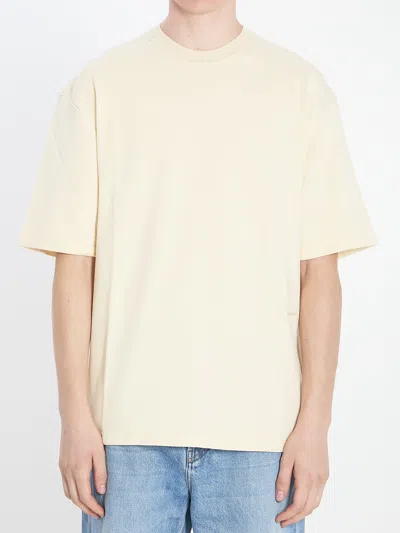 Jacquemus Le T-shirt Fino Manches Courtes In Neutral