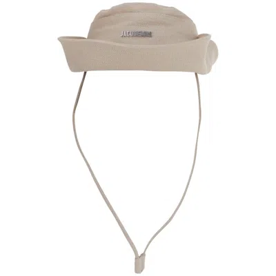 Jacquemus Fisherman Hat With Logo In Multi