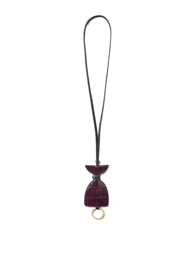 Jacquemus The Poisson Key Necklace In Black