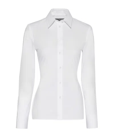 JACQUEMUS JACQUEMUS FITTED BACKLESS SHIRT