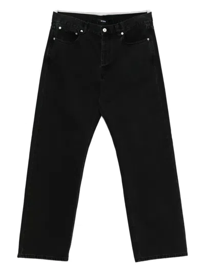 Jacquemus Five-pocket Jeans In Black
