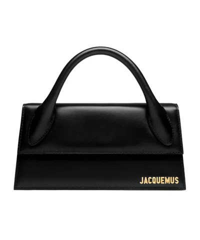 Jacquemus Flap Shoulder Bag In Black