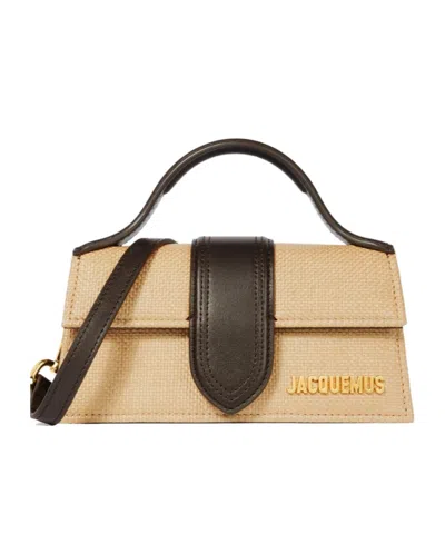 Jacquemus Flap Shoulder Bag In Brown