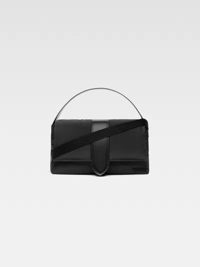 Jacquemus Flap Shoulder Bag In Black