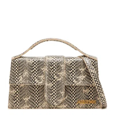 Jacquemus Flap Shoulder Bag In Brown