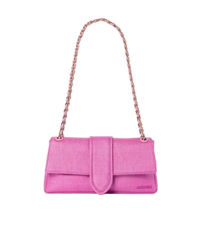 Jacquemus Flap Shoulder Bag In Pink