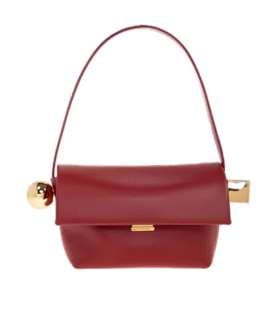 Jacquemus Flap Shoulder Bag In Red