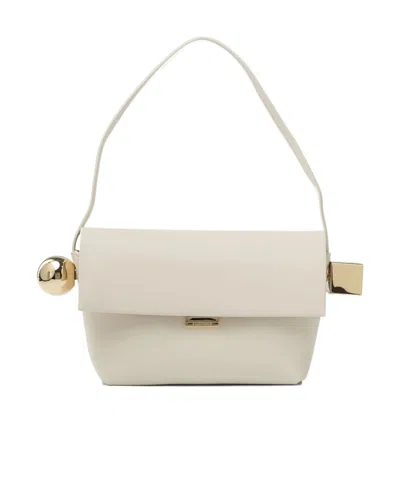 Jacquemus Flap Shoulder Bag In Gray