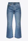 Jacquemus The De-nã®mes Court Jeans In Blue