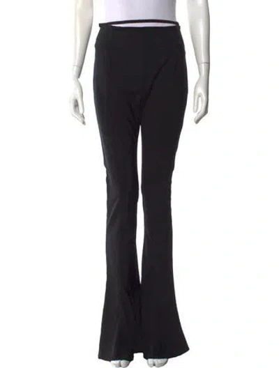Pre-owned Jacquemus Flared Pants In Black