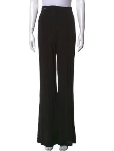Pre-owned Jacquemus Flared Pants In Black