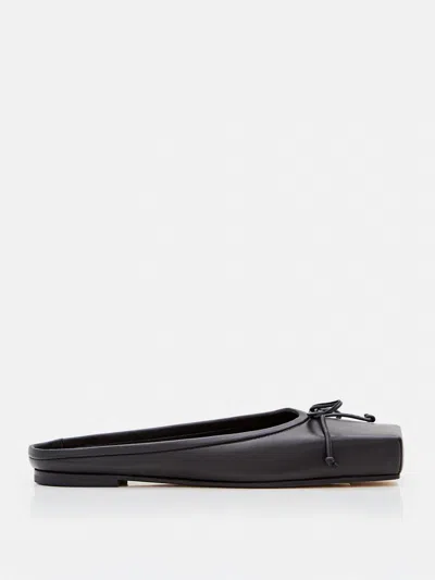 JACQUEMUS FLAT SHOES JACQUEMUS WOMAN COLOR BLACK,G50308002