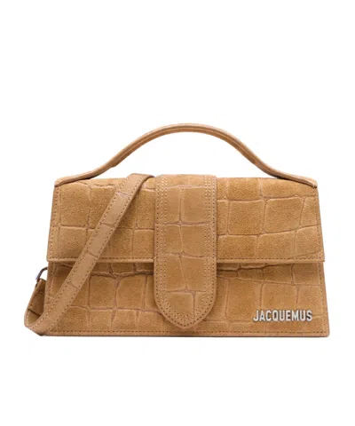 Jacquemus Flip Shoulder Bag In Brown