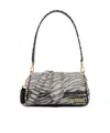 Jacquemus Flip Shoulder Bag In Gray
