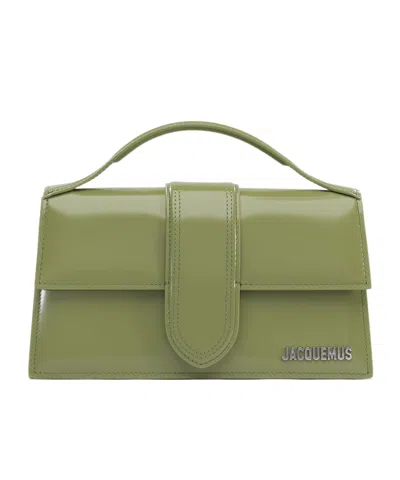 Jacquemus Flip Shoulder Bag In Green