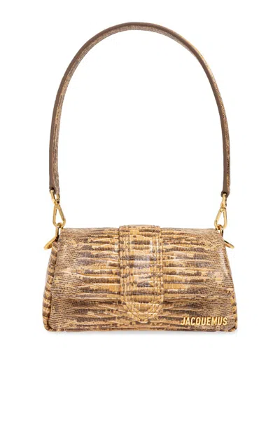 Jacquemus Flip Shoulder Bag In Nude