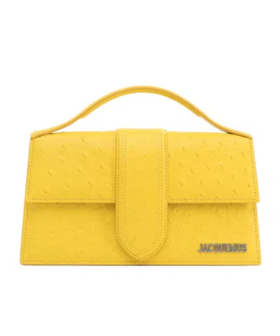 Jacquemus Flip Shoulder Bag In Yellow
