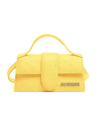 Jacquemus Flip Shoulder Bag In Yellow