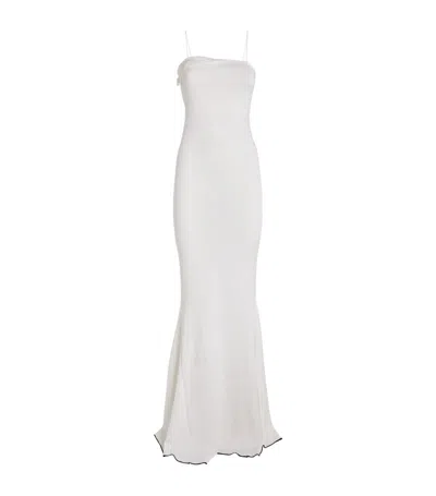 JACQUEMUS FOLDED ARO GOWN