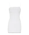 Jacquemus Folded Mini Dress In White