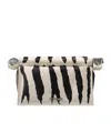 Jacquemus Folding Clutch Bag In Brown