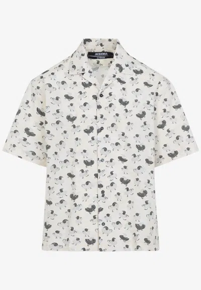 JACQUEMUS FONCCIO SHORT-SLEEVED SHIRT