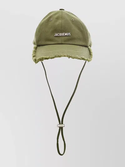 Jacquemus Frayed Edge Artichoke Cap