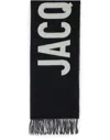 Jacquemus Brushed Finish Fringe Detailing Wraparound Scarf