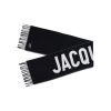 JACQUEMUS FRINGE LOGO SCARF