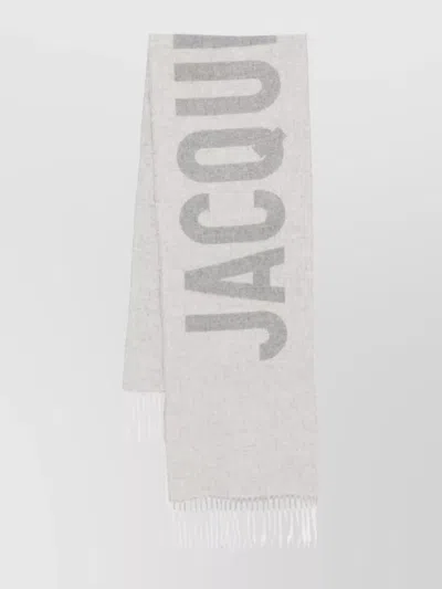 Jacquemus Fringed Edge Designer Scarf