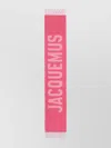 Jacquemus Fringed Ends Wool Blend Scarf