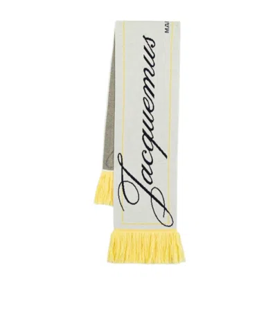 JACQUEMUS FRINGED SCARF
