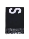 Jacquemus Fringes Wool Scarf